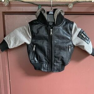 Baby’s first leather jacket Size 6/9 months